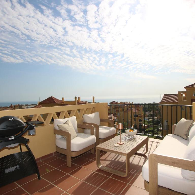 Luxe Appartement in Mijas met Zeezicht & Zwembad - Apartamento de 2 dormitorios - 36