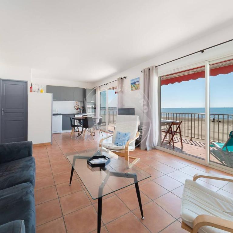 AS18069 - P3 Vue Mer exceptionnelle , sur la plage à 2 pas du Centre Ville - Apartamento con vistas al mar - 2