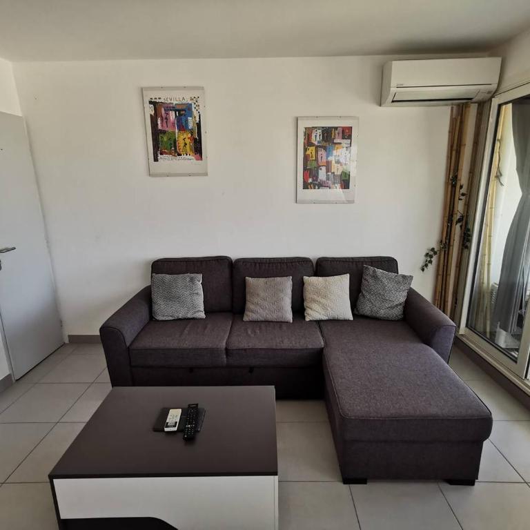 AS18656 - Grand studio vue mer, direct sur plage avec parking privé - Apartamento con vistas al mar - 6