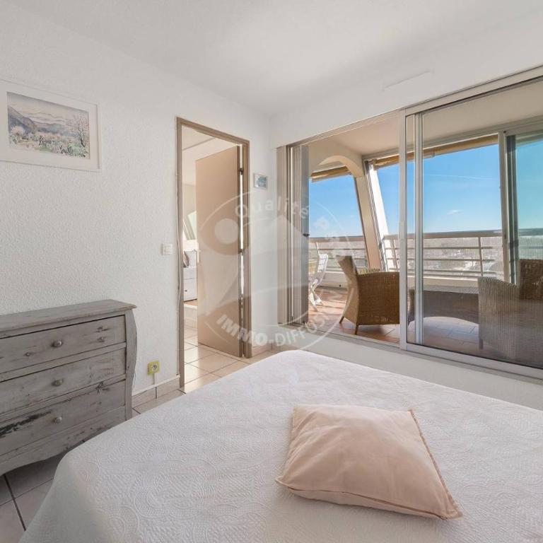 AS9836 - P2 dans une résidence sur la plage avec belle vue sur le chenal et parking privé - Appartamento con Vista Lago - 8