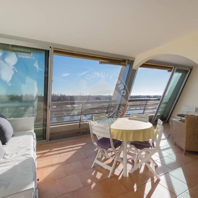 AS9836 - P2 dans une résidence sur la plage avec belle vue sur le chenal et parking privé - Appartamento con Vista Lago - 4