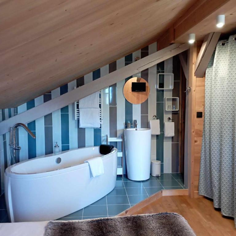 Maison d'hôtes La Barmaz - Chambre Double - 4