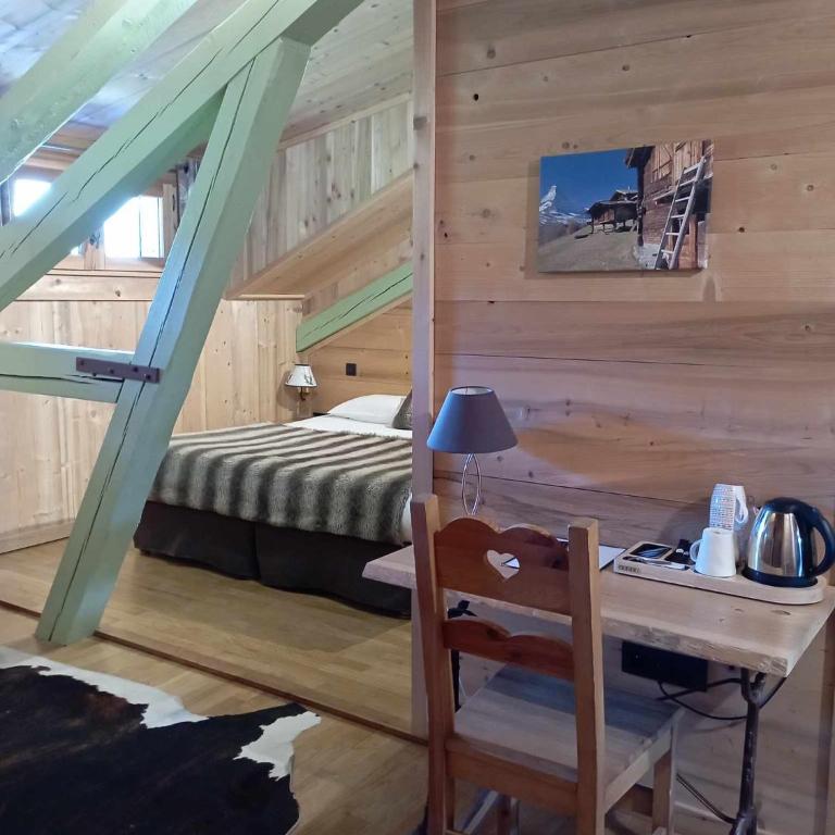 Maison d'hôtes La Barmaz - Chambre Triple - 7