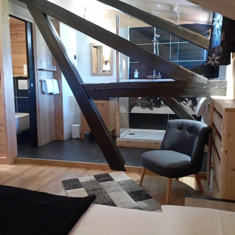 Maison d'hôtes La Barmaz - Chambre Double - 5