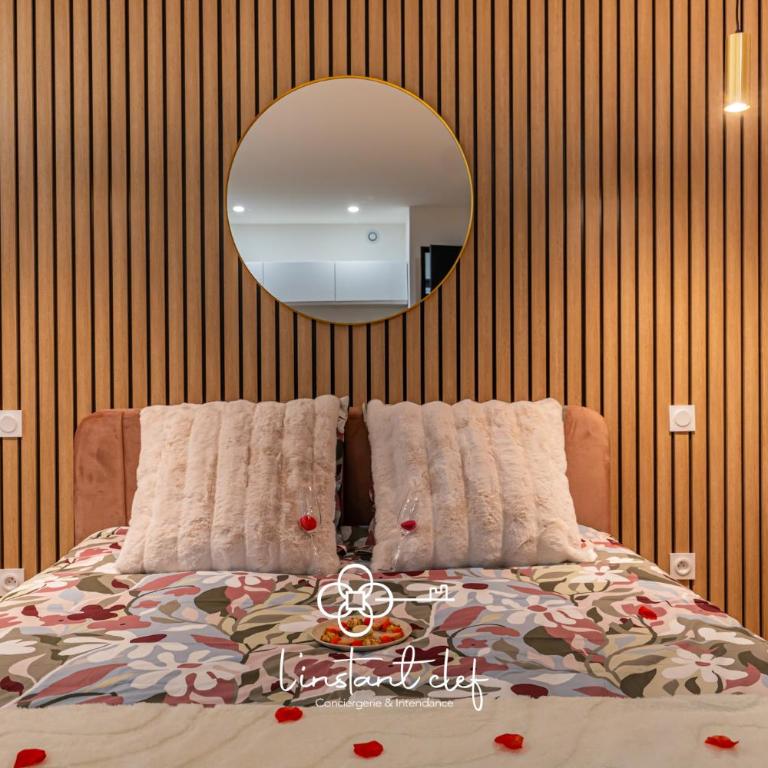 Love au Mans - Sauna, Jacuzzi & Parking privé - Studio Lit Queen-Size de Luxe - 13