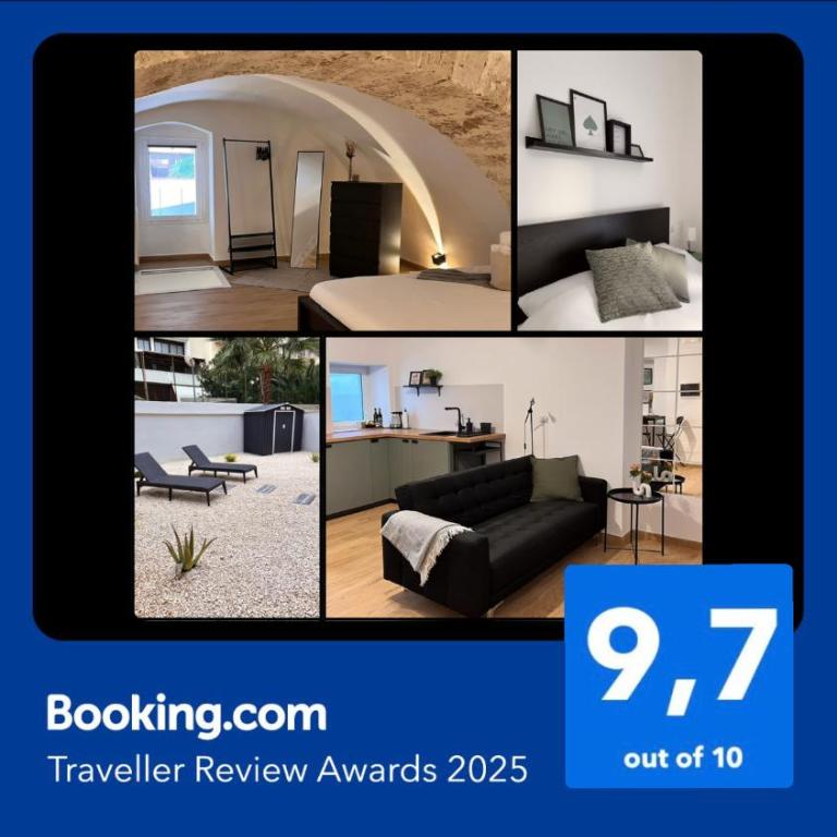 100 sqm terrace, close to the old town & shopping area & harbour - Appartamento con 2 Camere da Letto - 2