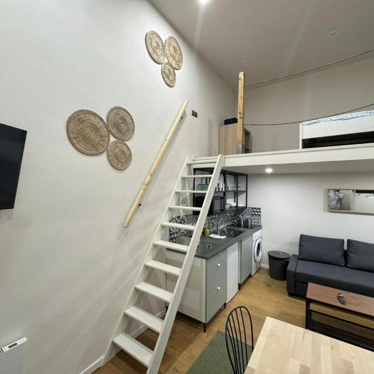 Cosy air-conditioned studio terrace - Appartement 1 Chambre - 25