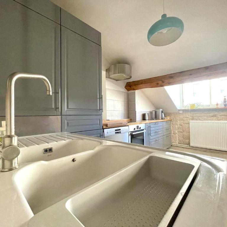 BnGo I Le Spacieux I 6 personnes, Climatisation, Parking gratuit, 3 chambres, 5 lits, Gare PartDieu, Centre de Lyon - Premium Apartment mit 3 Schlafzimmern - 21