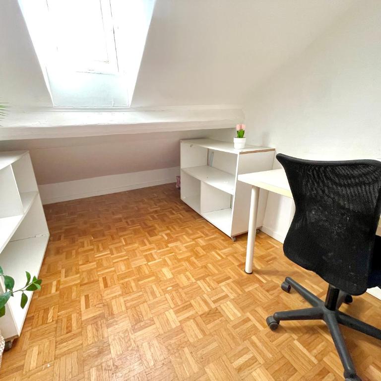 BnGo I Le Spacieux I 6 personnes, Climatisation, Parking gratuit, 3 chambres, 5 lits, Gare PartDieu, Centre de Lyon - Premium Apartment mit 3 Schlafzimmern - 52
