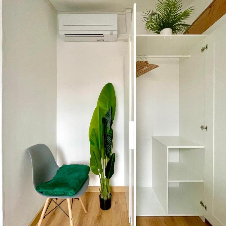 BnGo I Le Spacieux I 6 personnes, Climatisation, Parking gratuit, 3 chambres, 5 lits, Gare PartDieu, Centre de Lyon - Premium Apartment mit 3 Schlafzimmern - 30
