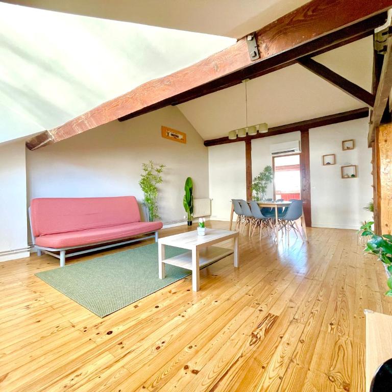 BnGo I Le Spacieux I 6 personnes, Climatisation, Parking gratuit, 3 chambres, 5 lits, Gare PartDieu, Centre de Lyon - Premium Apartment mit 3 Schlafzimmern - 12