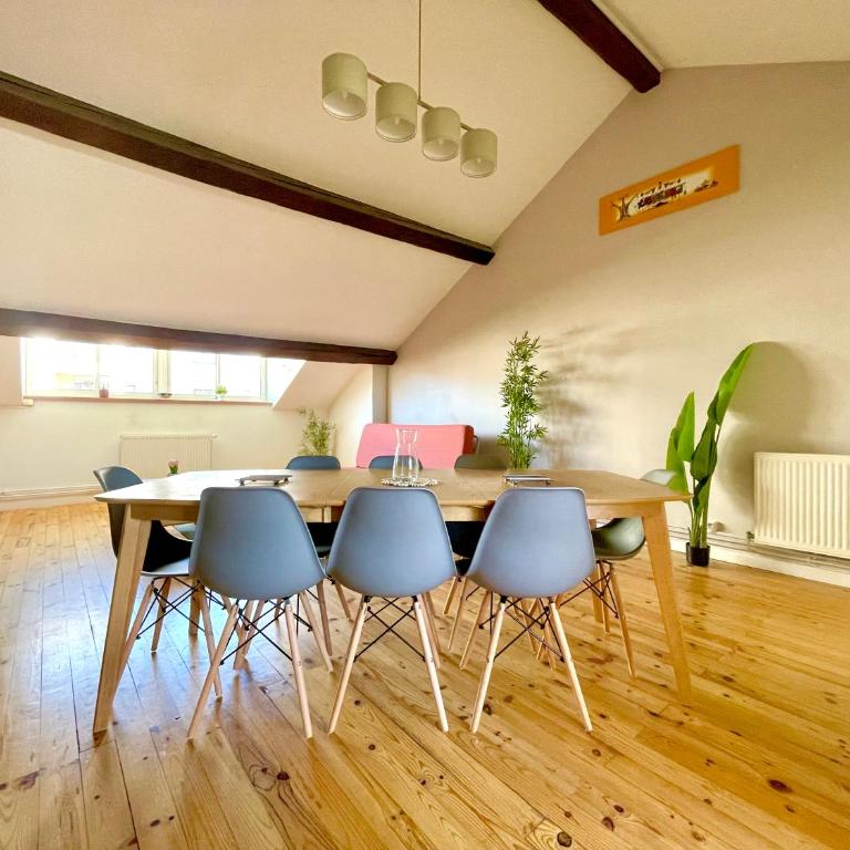 BnGo I Le Spacieux I 6 personnes, Climatisation, Parking gratuit, 3 chambres, 5 lits, Gare PartDieu, Centre de Lyon - Premium Apartment mit 3 Schlafzimmern - 10