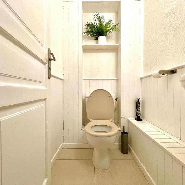 BnGo I Le Spacieux I 6 personnes, Climatisation, Parking gratuit, 3 chambres, 5 lits, Gare PartDieu, Centre de Lyon - Premium Apartment mit 3 Schlafzimmern - 51