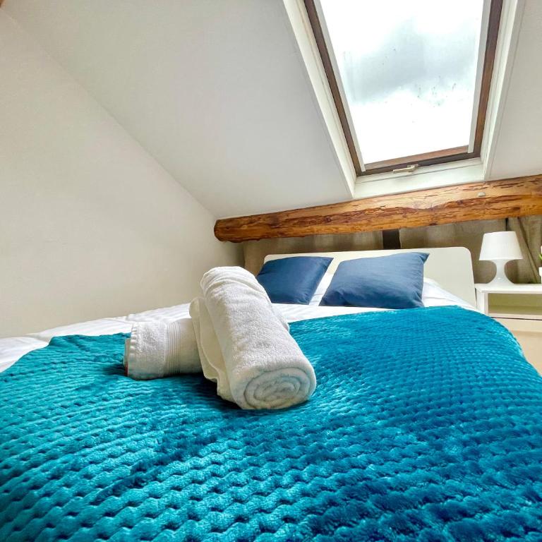 BnGo I Le Spacieux I 6 personnes, Climatisation, Parking gratuit, 3 chambres, 5 lits, Gare PartDieu, Centre de Lyon - Premium Apartment mit 3 Schlafzimmern - 26