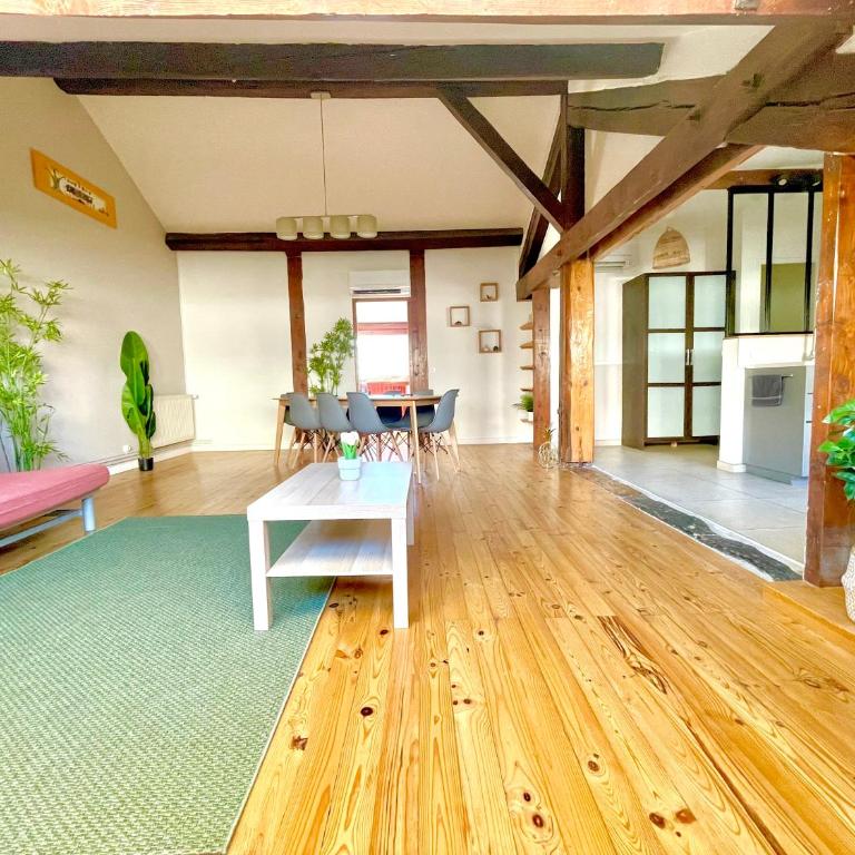 BnGo I Le Spacieux I 6 personnes, Climatisation, Parking gratuit, 3 chambres, 5 lits, Gare PartDieu, Centre de Lyon - Premium Apartment mit 3 Schlafzimmern - 13