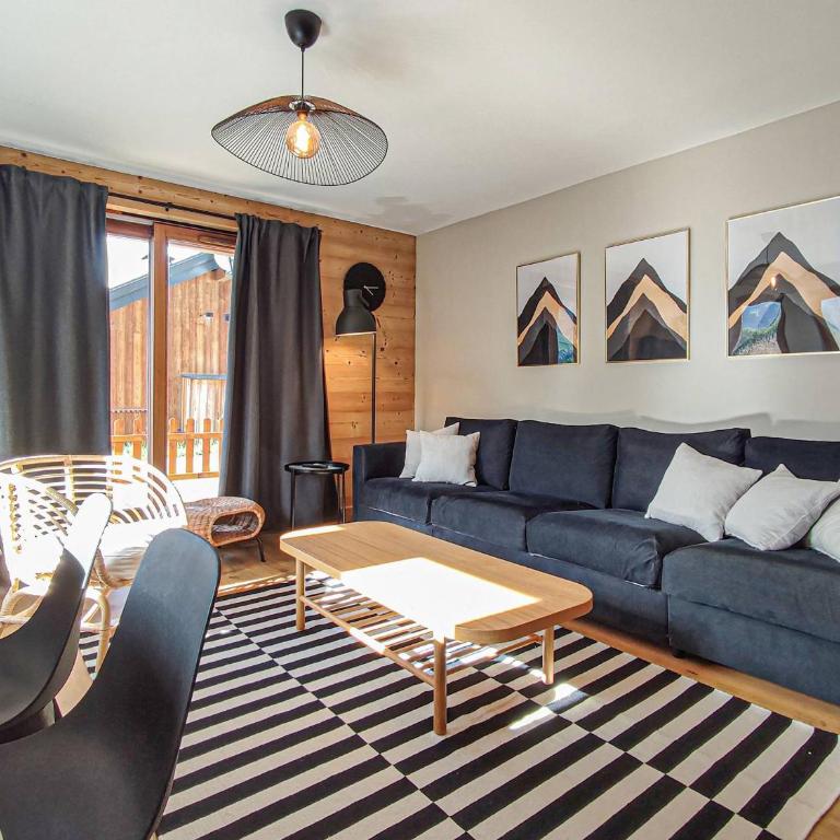 Superbe Chalet Duplex 3* avec Parking et WIFI au Pied des Pistes, Valmorel - Chalet 3 Chambres - 1