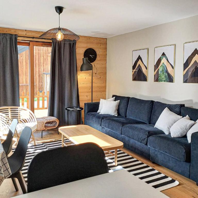 Superbe Chalet Duplex 3* avec Parking et WIFI au Pied des Pistes, Valmorel - Chalet 3 Chambres - 3