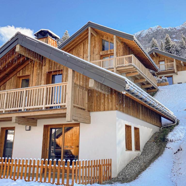 Superbe Chalet Duplex 3* avec Parking et WIFI au Pied des Pistes, Valmorel - Chalet 3 Chambres - 11