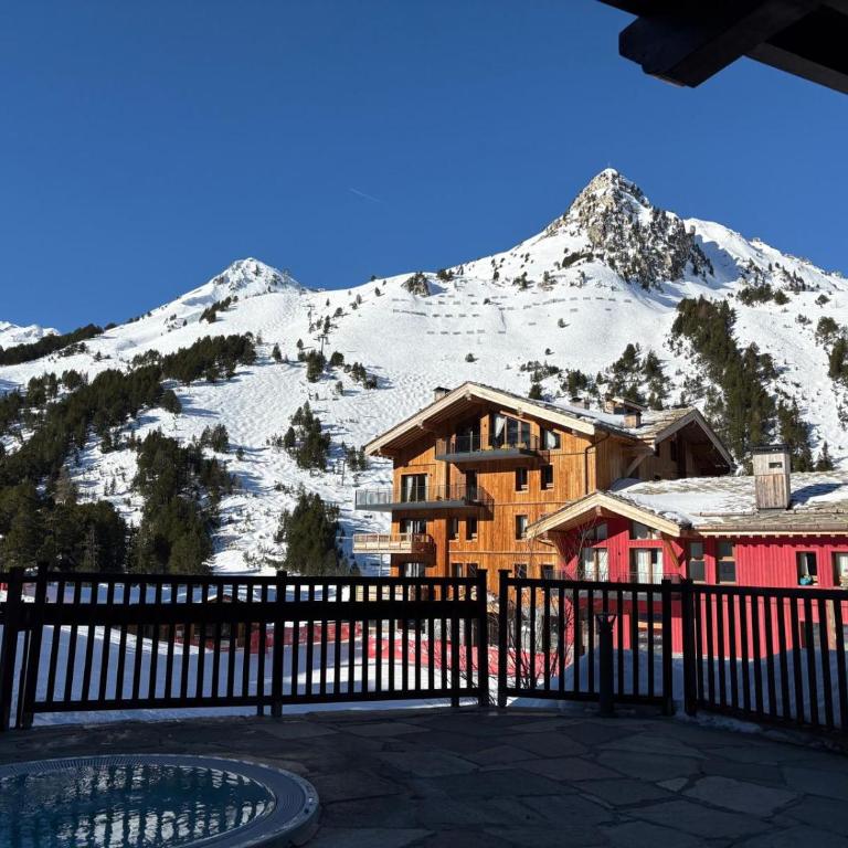 Ski In-Ski Out Luxe Chalet Apartment in Arc 1950 - Newly Renovated - Apartment mit 2 Schlafzimmern - 31