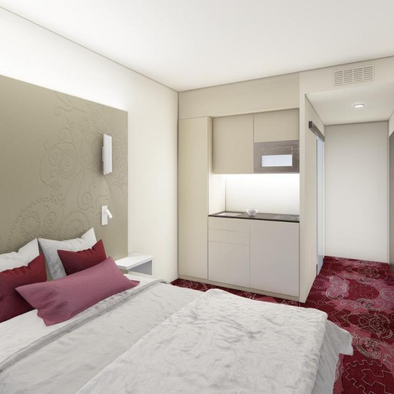 VISIONAPARTMENTS Rue de Berne - self check-in - Junior Studio with Mini Bar - 1
