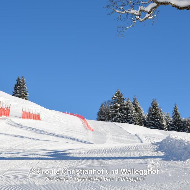 Ski In-Ski Out - Gästehäuser Saalbach-Hinterglemm - Wallegghof Christianhof - Familienzimmer (6 Erwachsene) mit einem eigenen Badezimmer - 10