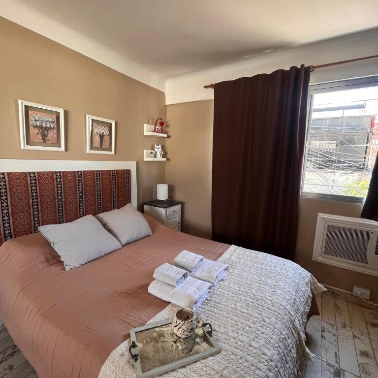 Departamento Céntrico en Pleno Corazón de la Ciudad de Mendoza - Estudio con cama extragrande y sofá cama - 10