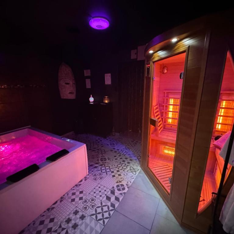 SPA bulles du paradis - Casa con 1 dormitorio - 12