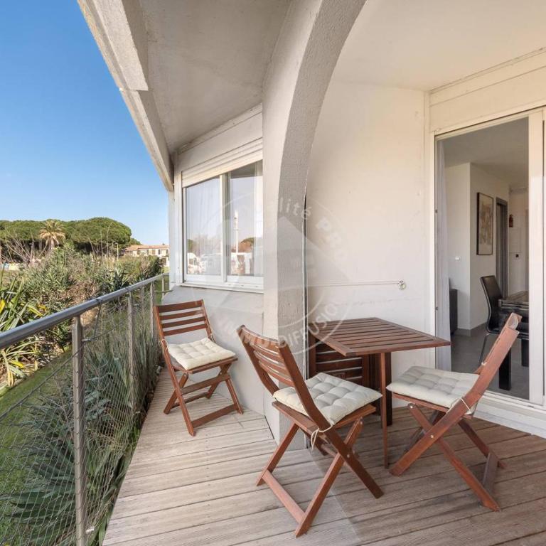 AS17563 - P2 Entièrement équipé accès mer direct avec parking privé - Apartamento con terraza - 10