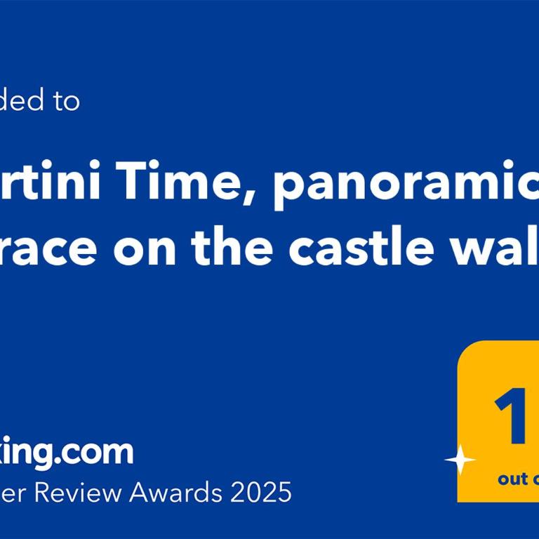 Martini Time, panoramic terrace on the castle walls - Appartamento con 2 Camere da Letto - 20
