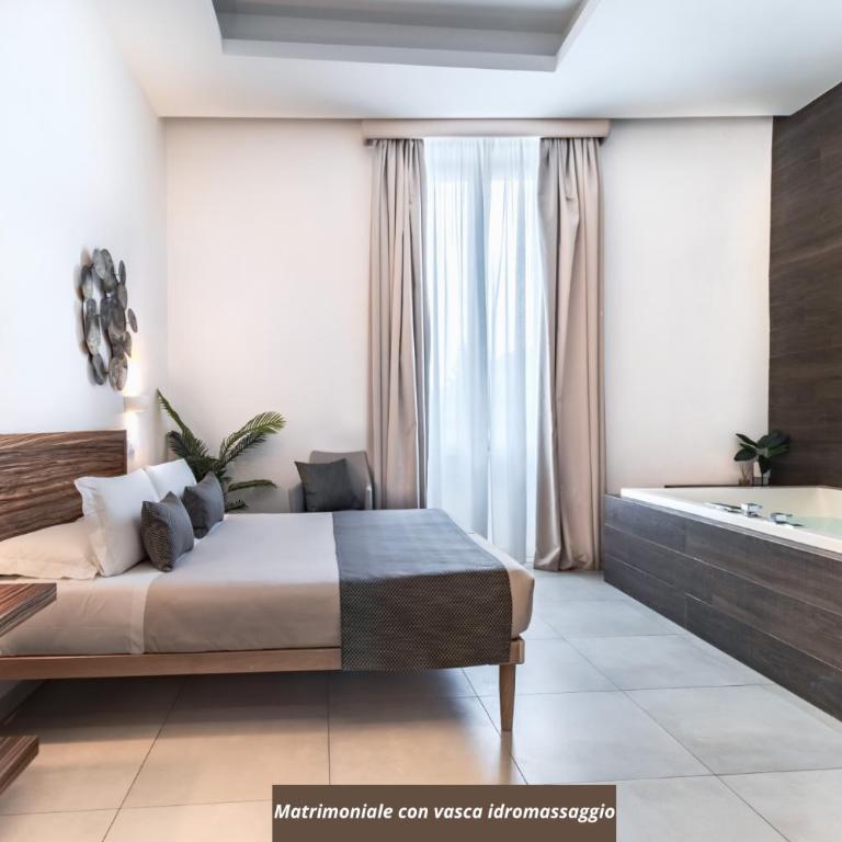 Palazzo San Lazzaro - Jacuzzi Rooms & Suites Lecce Selection - Camera Matrimoniale con Vasca Idromassaggio - 4