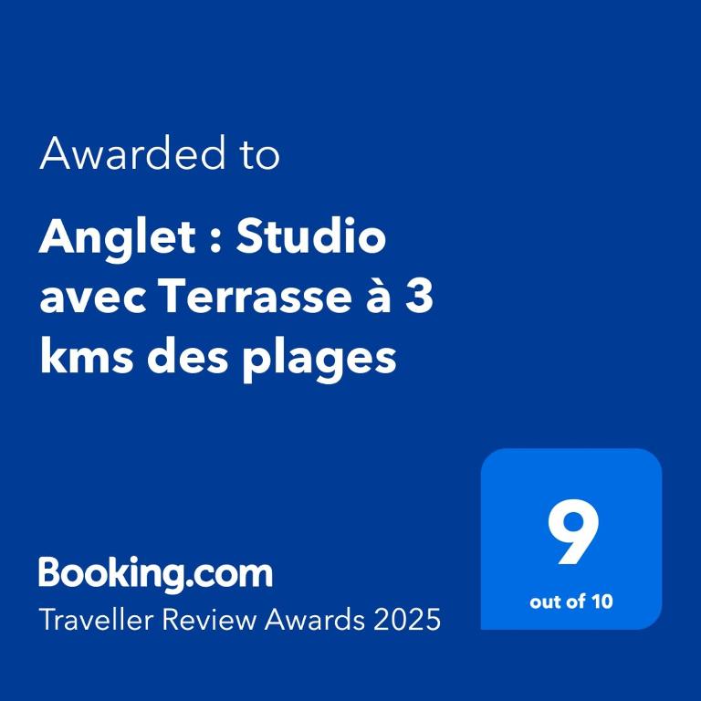 Anglet : Studio avec Terrasse à 3 kms des plages - Monolocale con Terrazza - 11