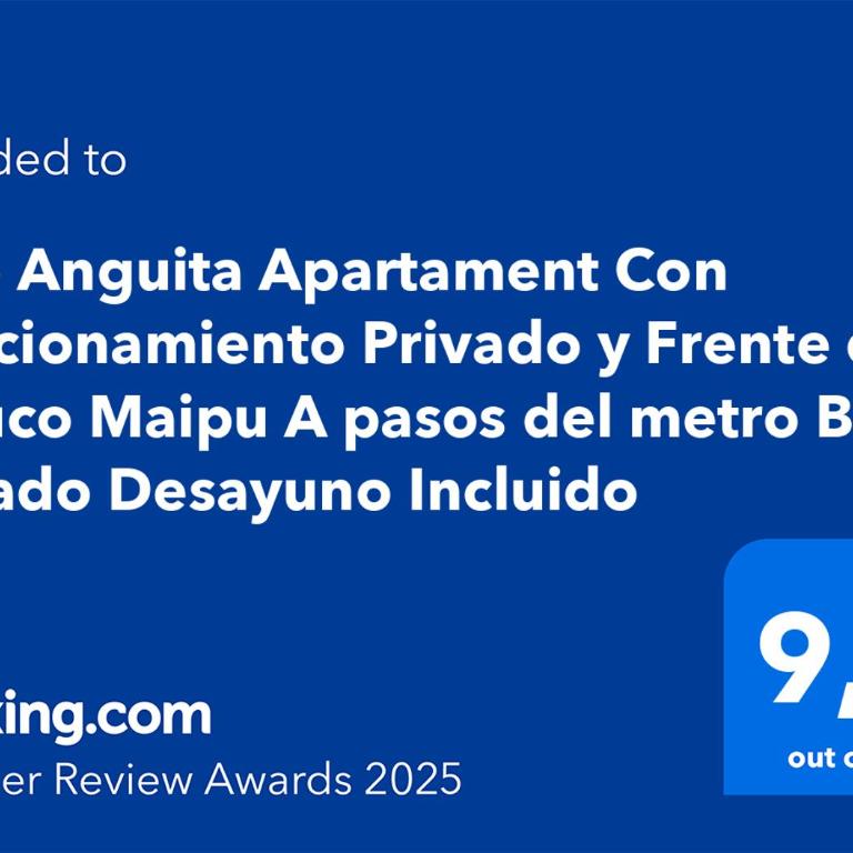 Jose Anguita Apartament Estacionamiento Privado Frente del Arauco Maipu A pasos del metro Baño privado - Two-Bedroom Apartment - 2