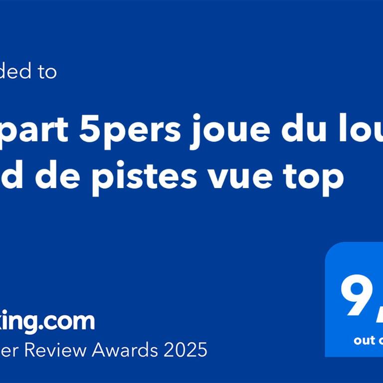 La joue du loup, aux pieds des pistes et vue sur montagnes - Apartamento de 1 dormitorio - 2