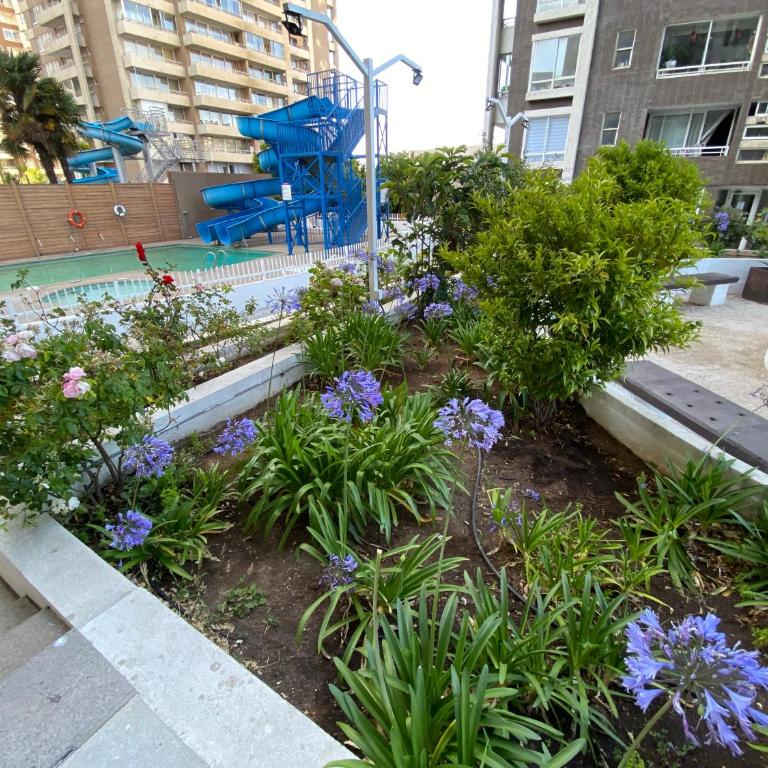 Bello Dpto central a pasos de la Quinta Vergara, Mall, Plaza de Viña, con estacionamiento, ideal para recorrer la ciudad caminando relajado - Two-Bedroom Apartment - 41