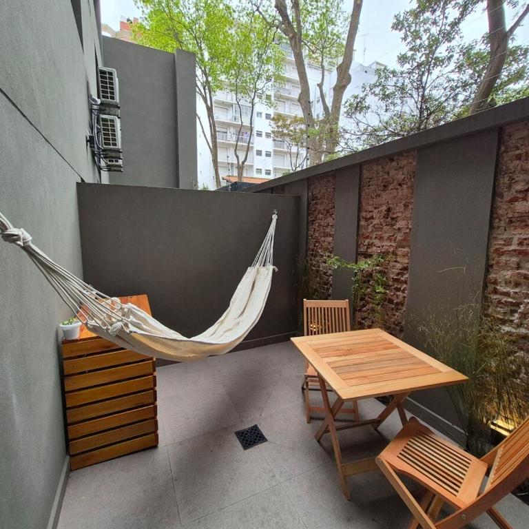 Chu la Vista Brooklyn - Estudio con patio en Zona Aldrey - Apartamento de 1 dormitorio con jardín - 30