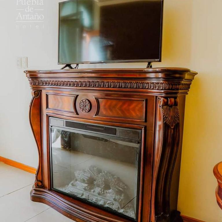 Hotel Puebla de Antaño - Suite con cama extragrande - 12