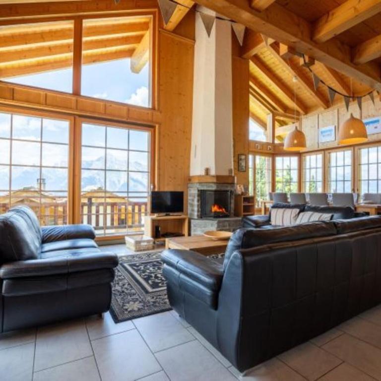 Chalet in Veysonnaz with valley view - Chalet Superior - 9