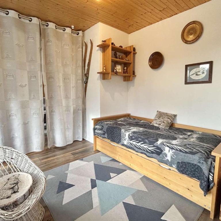 Appartement 2 Pièces + Coin Nuit, 4-6 Couchages avec Balcon et Parking à Megève - FR-1-597-191 - Apartment - 9