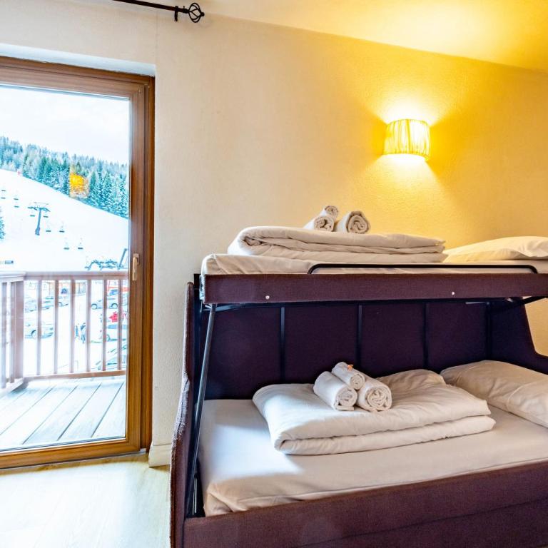 Hotel Grizzly "Ski-in Ski-out" - Habitación Familiar con vistas a la montaña - 2
