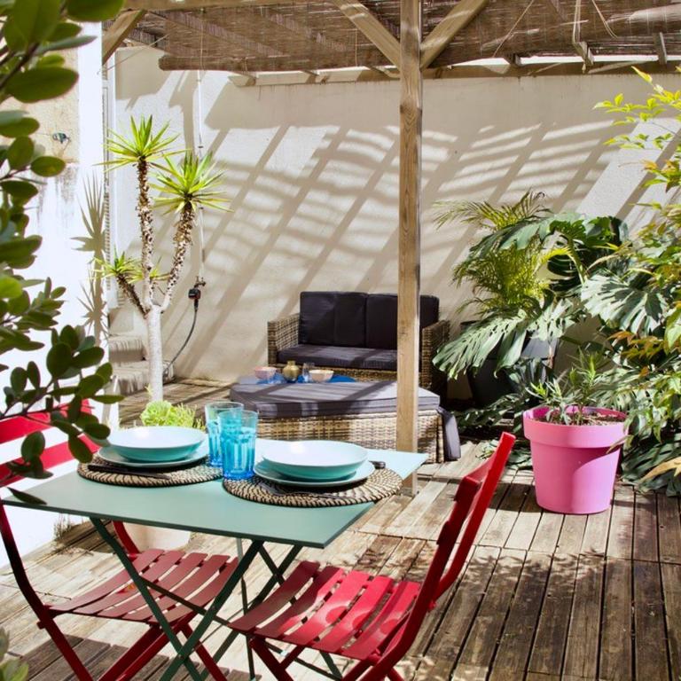 Studio with Big terrace full center with air conditioning - Appartement - 6