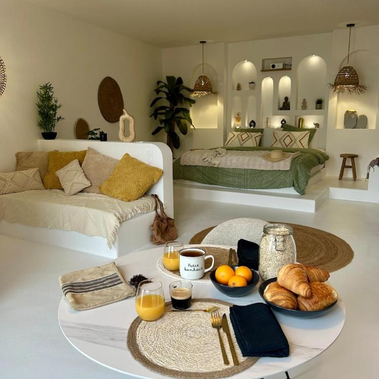 Bali Suite - Spa Jacuzzi - Apartment mit 1 Schlafzimmer - 14