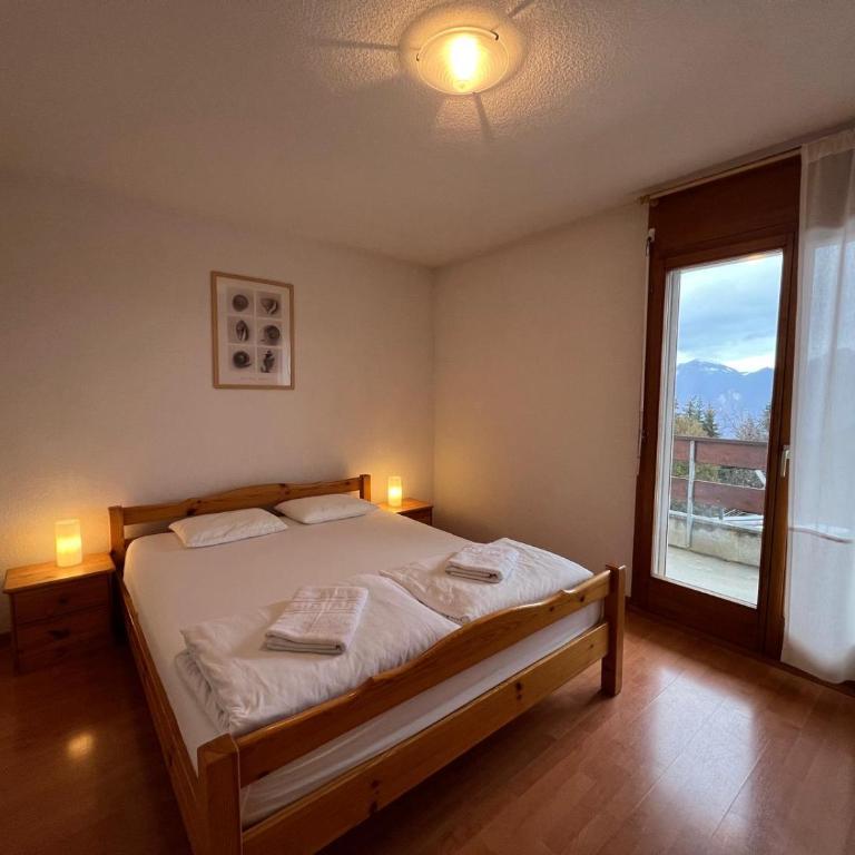 terrasse plus parking pour 8 personnes au ski à Torgon - Apartment mit 3 Schlafzimmern - 9