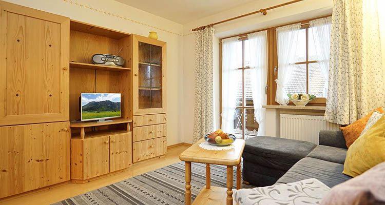 Pension mit Bergblick in Inzell - Apartment mit 1 Schlafzimmer und Balkon - 2