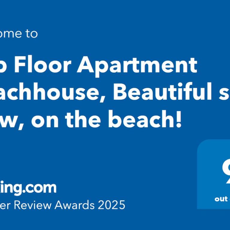 Top Floor Apartment Beachhouse, Beautiful sea view, on the beach! - Apartamento de 2 dormitorios - 4