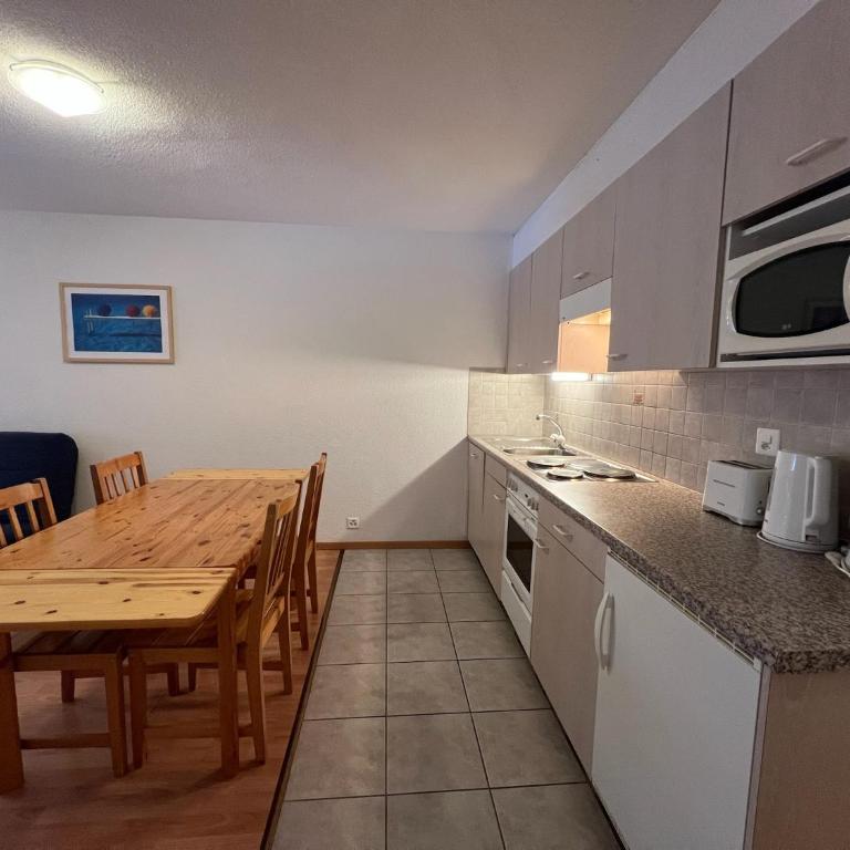 Parking plus terrasse pour 4 personnes au ski - Apartment mit 1 Schlafzimmer - 2