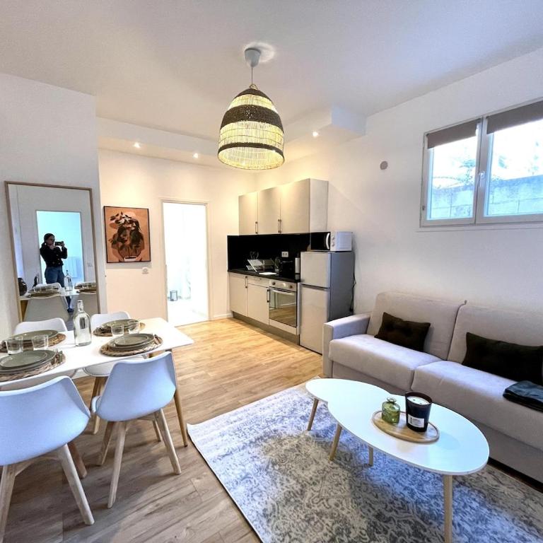 Joli 2 pièces avec terrasse, proche mer - Appartement 1 Chambre - 1