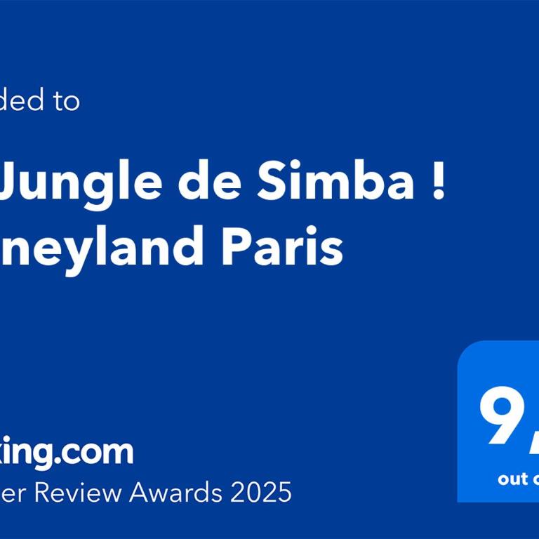 La Jungle de Simba ! Disneyland Paris - Appartement 1 Chambre - 32