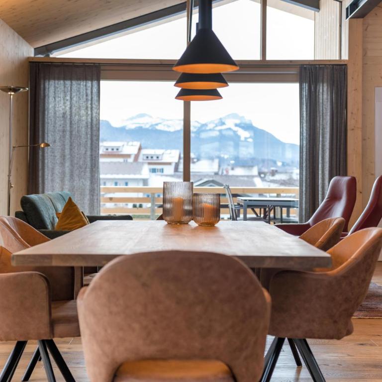 Alpenhaus Chalet Panoramablick - Bergbahn unlimited im Sommer inklusive - Ferienhaus - 5