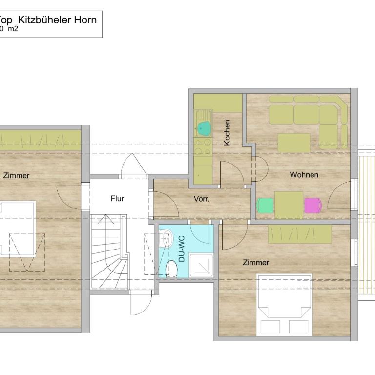 Appartement Oberlacken - Apartamento de 2 dormitorios - 1