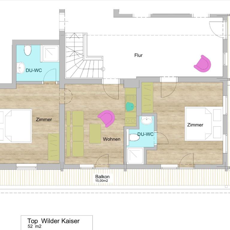 Appartement Oberlacken - Apartamento de 2 dormitorios - 1